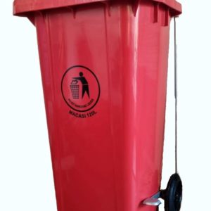 Basurero s con pedal 120 litros