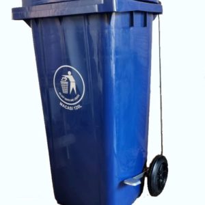 Basurero s con pedal 120 litros