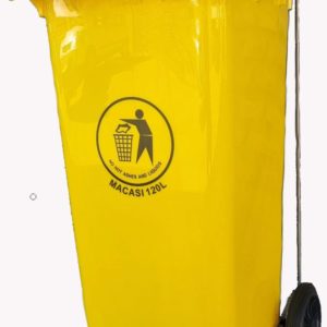 Basurero s con pedal 120 litros