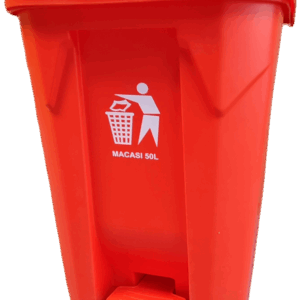 Papelero con pedal 50 litros